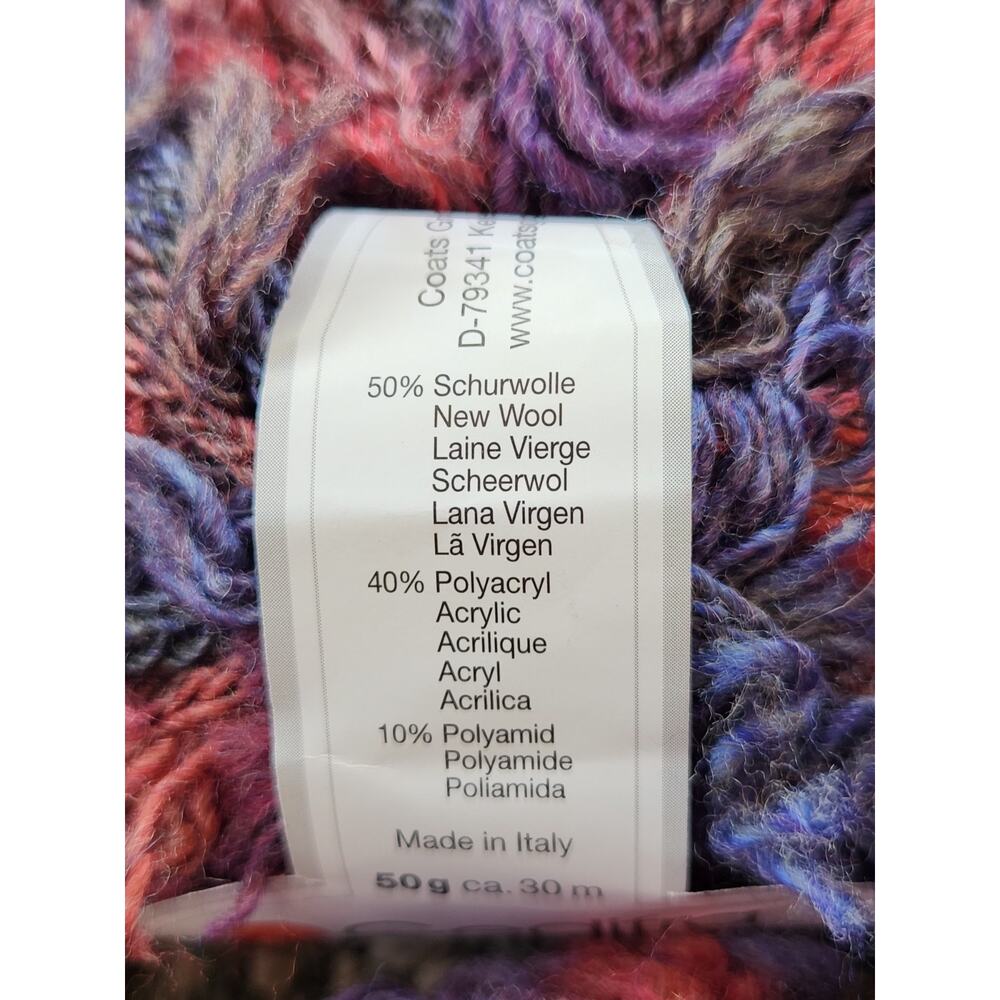 Gedifra Chapello Yarn Lot 8 Skeins Wool Blend Italy Textured Eyelash Yarn - Picture 4 of 8